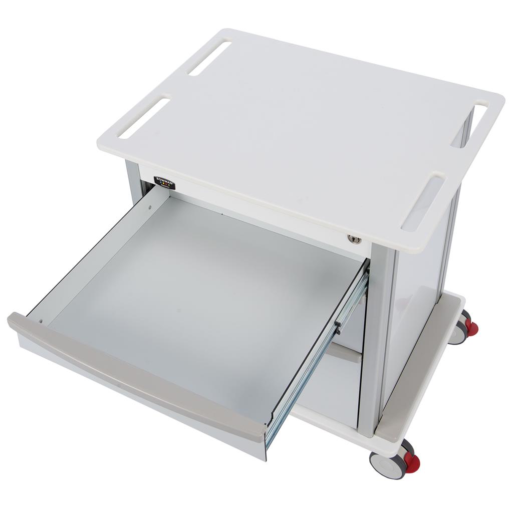 Bowman® Compact Undercounter Rolling Storage Cart Portable Under the